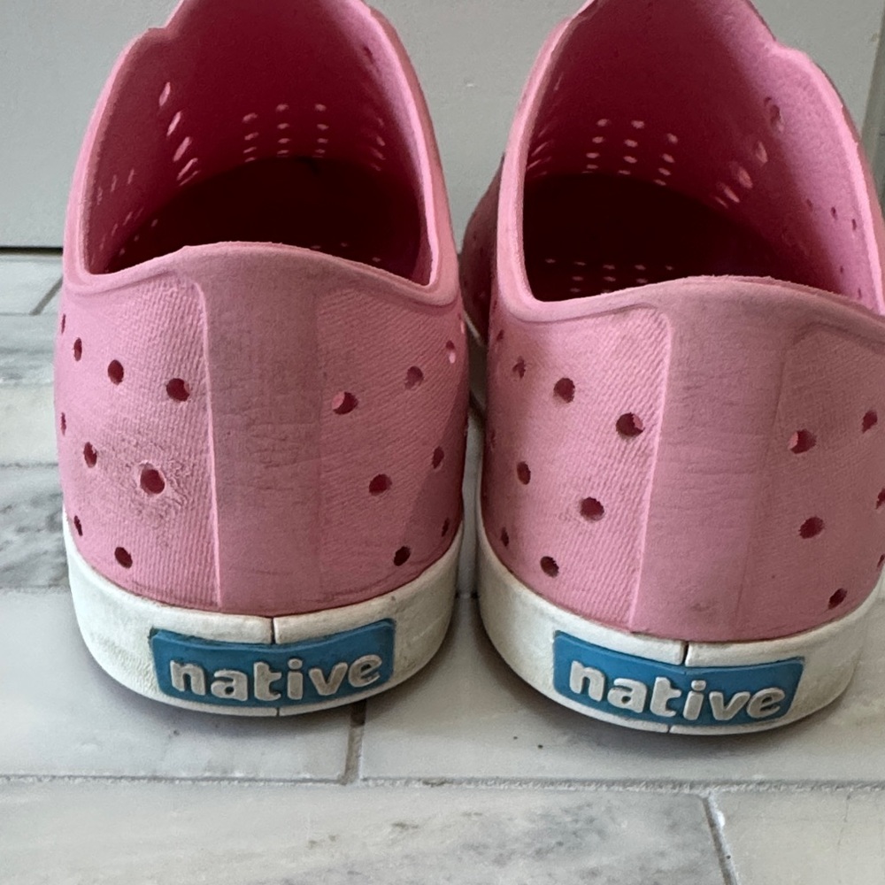 Light Pink Native Shoes - Picture 3 of 4
